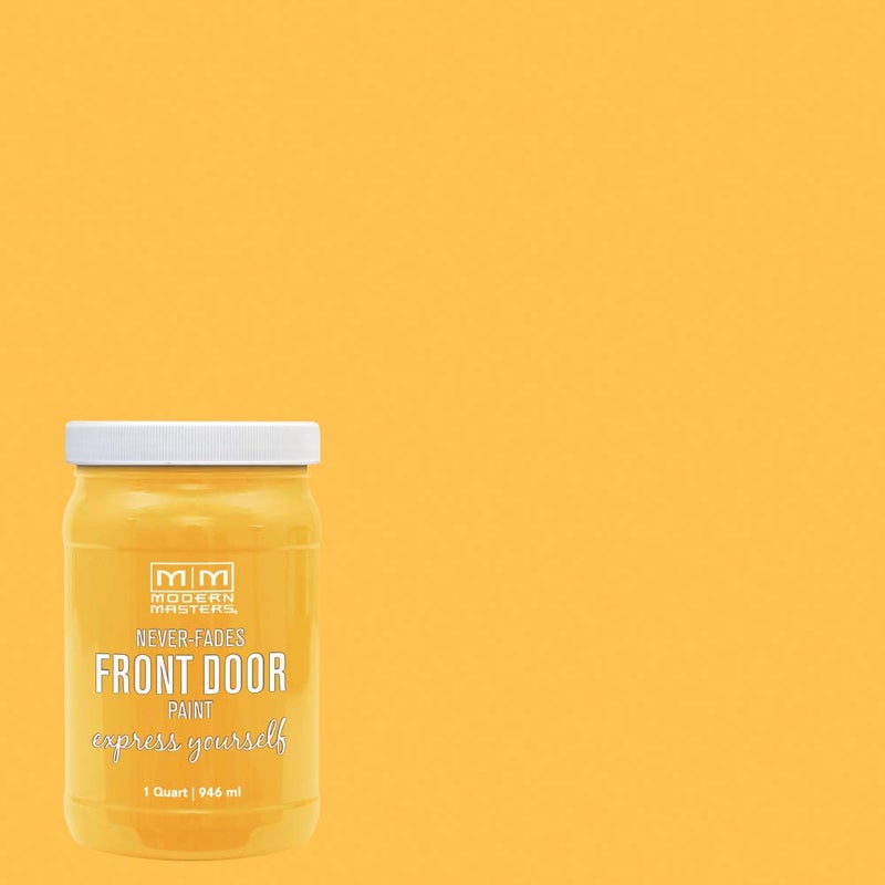 Modern Masters 275273 Front Door Paint, Quart, Satin Happy - Image 2